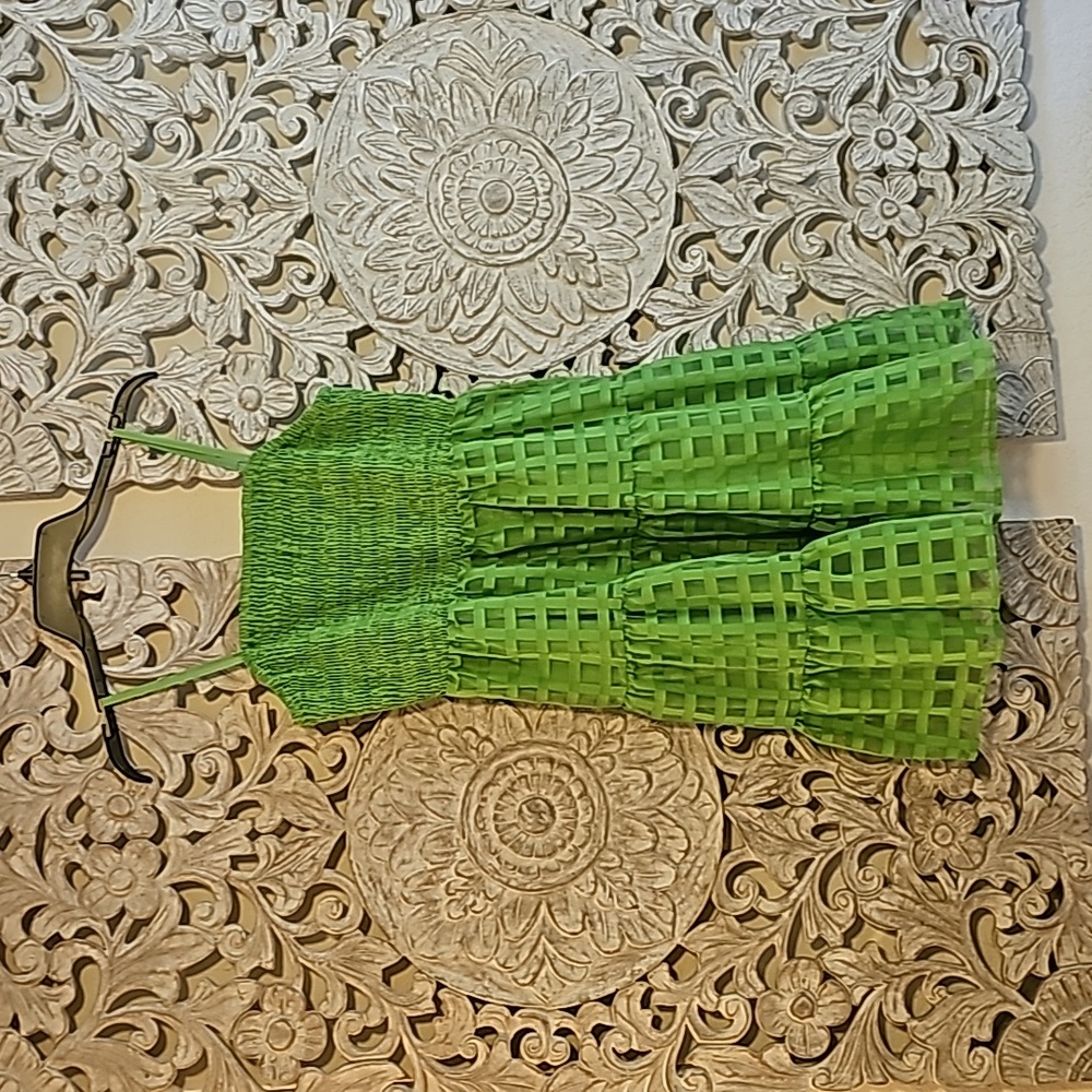 Gomorn Green summer dress